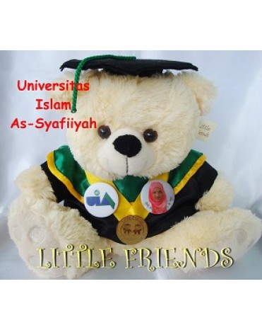 Boneka Wisuda Universitas Islam As-Syafiiyah (30 cm)